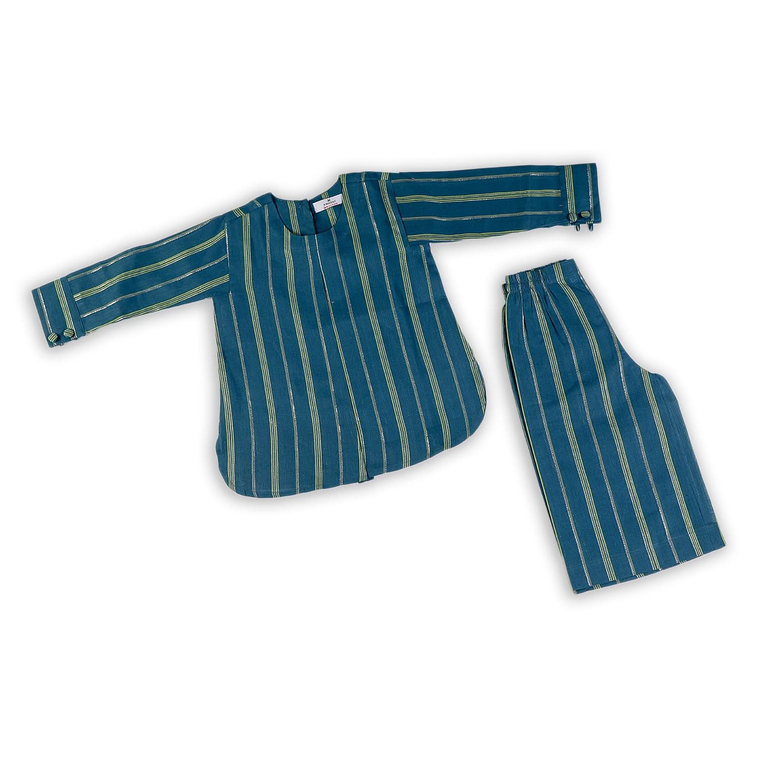 Eminent Girls 2 PCS Cotton Shalwar Suit - Teal, Girls Shalwar Kameez, Eminent, Chase Value