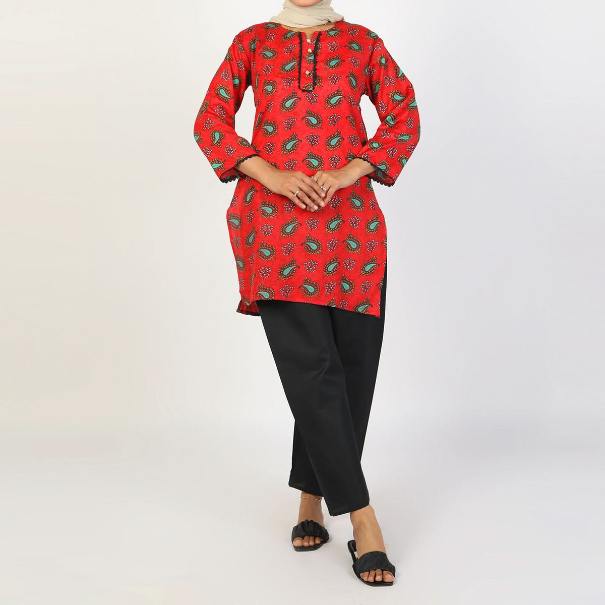 Women's Printed  2Pcs  Suit - Multi Color, Women Shalwar Suits, Chase Value, Chase Value