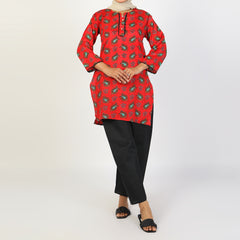 Women's Printed  2Pcs  Suit - Multi Color