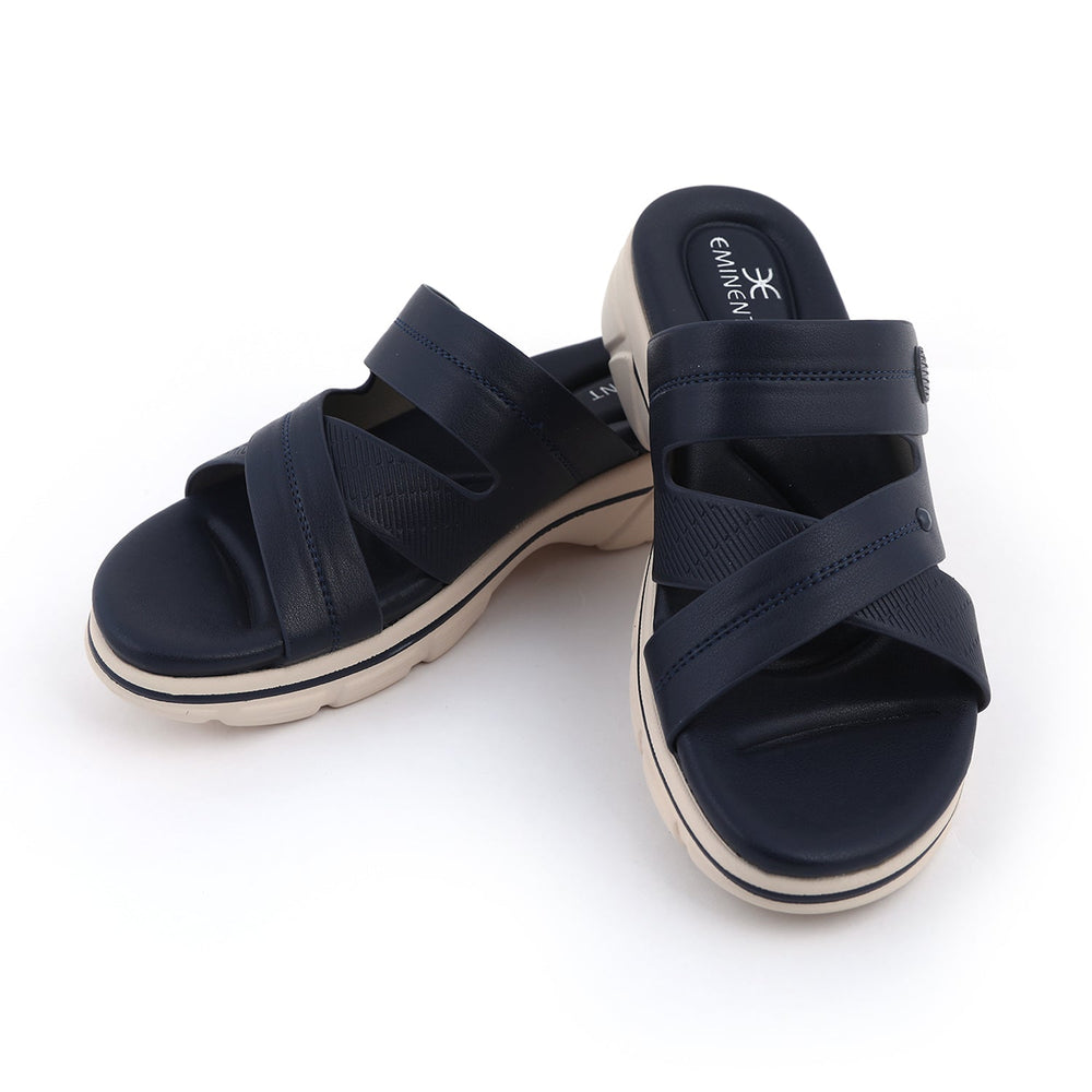 Eminent Women's Softy Slipper - Navy Blue, Women Slippers, Eminent, Chase Value