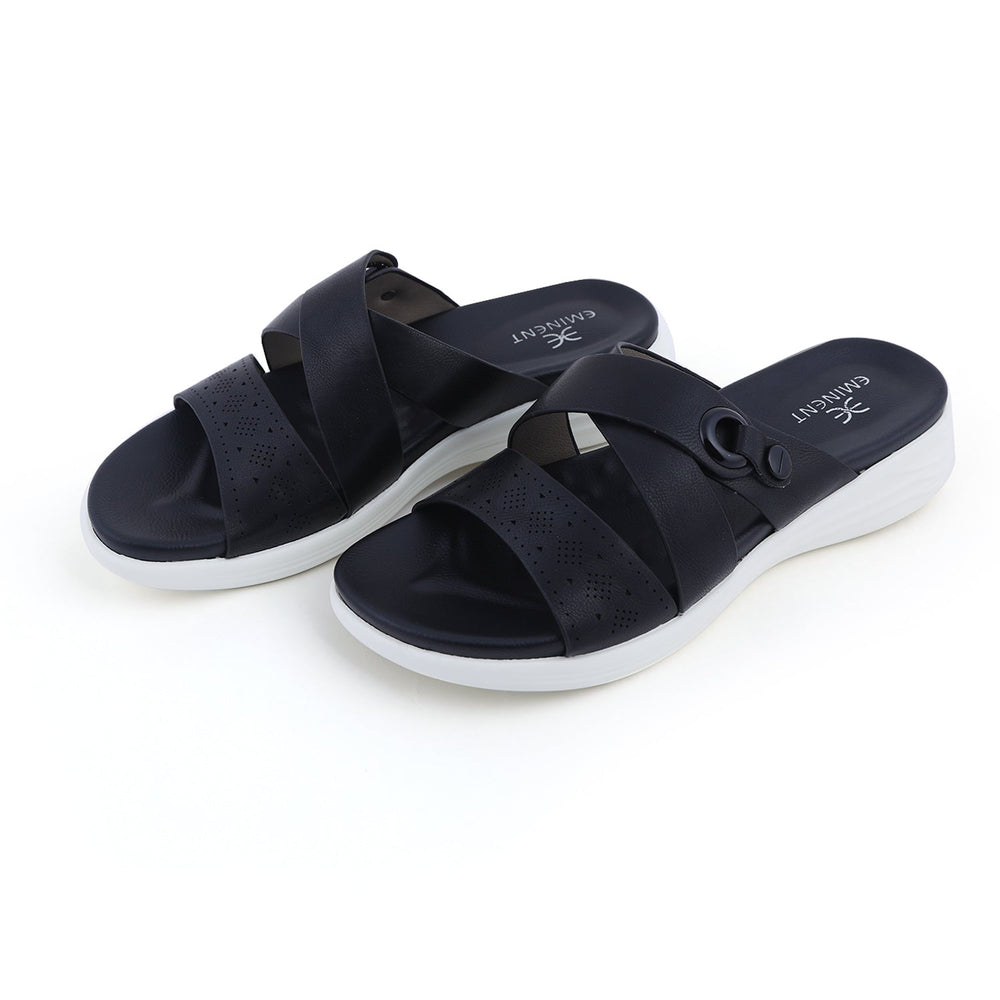 Eminent Women's Softy Slipper - Black, Women Slippers, Eminent, Chase Value