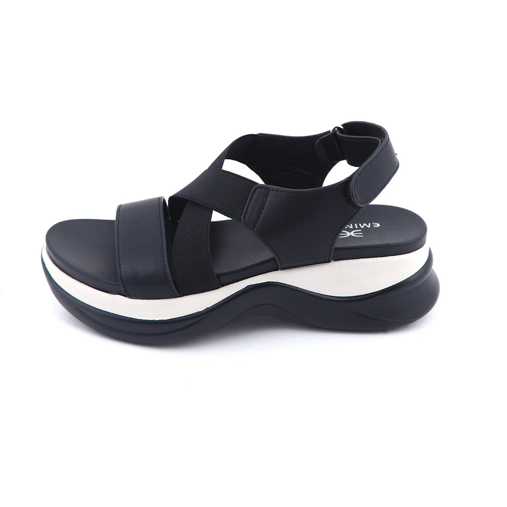 Eminent Women's Softy Sandal - Black, Women Sandals, Eminent, Chase Value