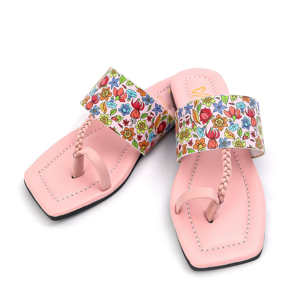Girls Slipper - Pink, Girls Slippers, Chase Value, Chase Value