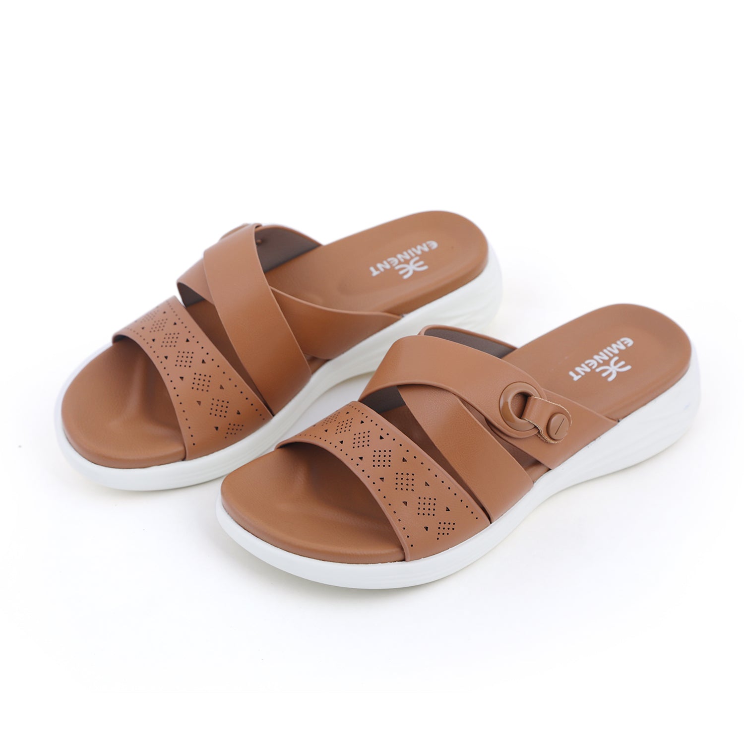 Eminent Women's Softy Slipper - Khaki, Women Slippers, Eminent, Chase Value