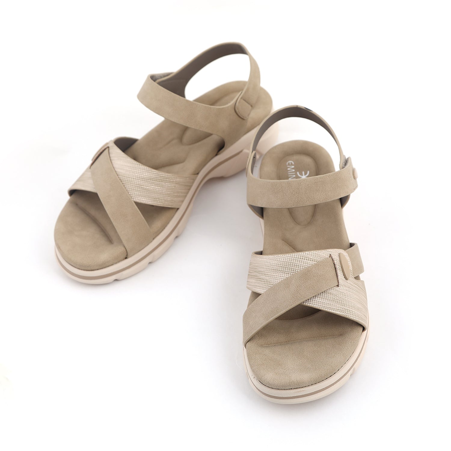 Eminent Women's Softy Sandal - Khaki, Women Sandals, Eminent, Chase Value