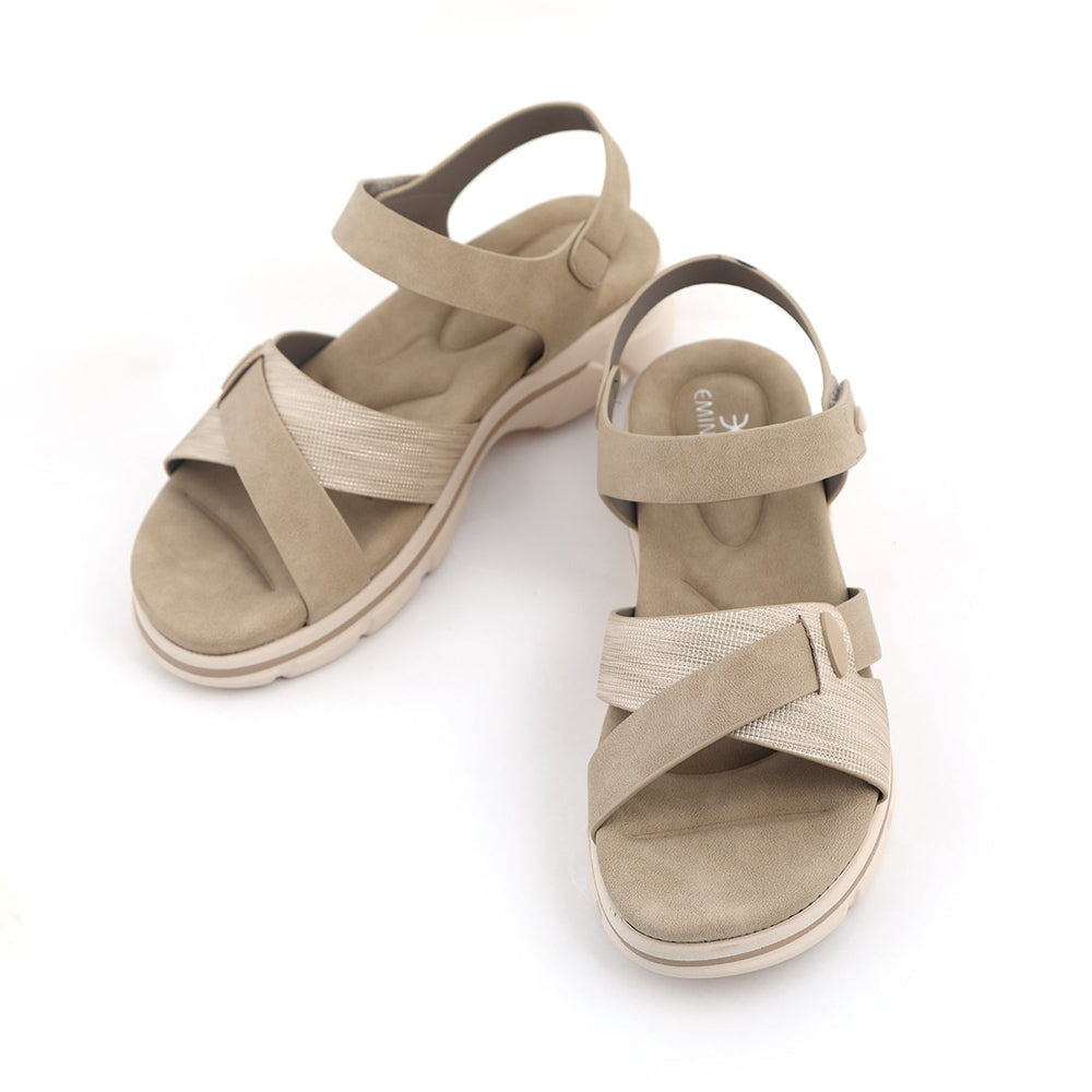 Eminent Women's Softy Sandal - Khaki, Women Sandals, Eminent, Chase Value