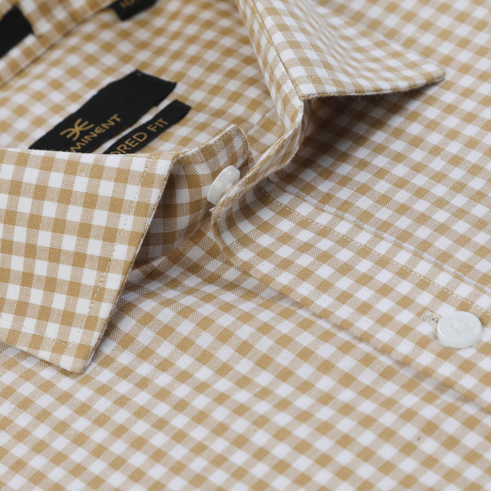 Eminent Men's Formal Shirt - Light Brown, Men's Shirts, Eminent, Chase Value