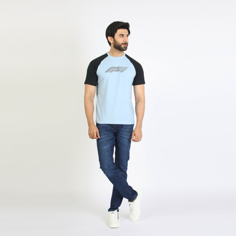 Eminent Men's Half Sleeves T-Shirt - Celestial, Men's T-Shirts & Polos, Eminent, Chase Value
