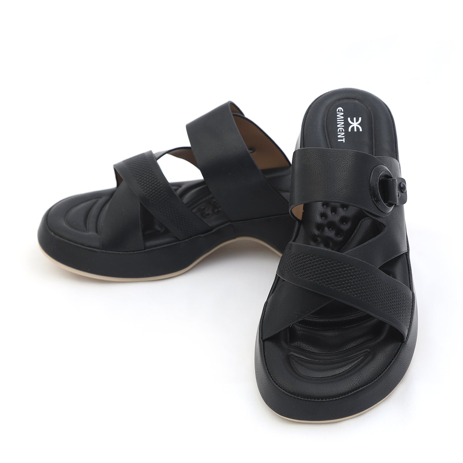 Eminent Women's Softy Slipper - Black, Women Slippers, Eminent, Chase Value