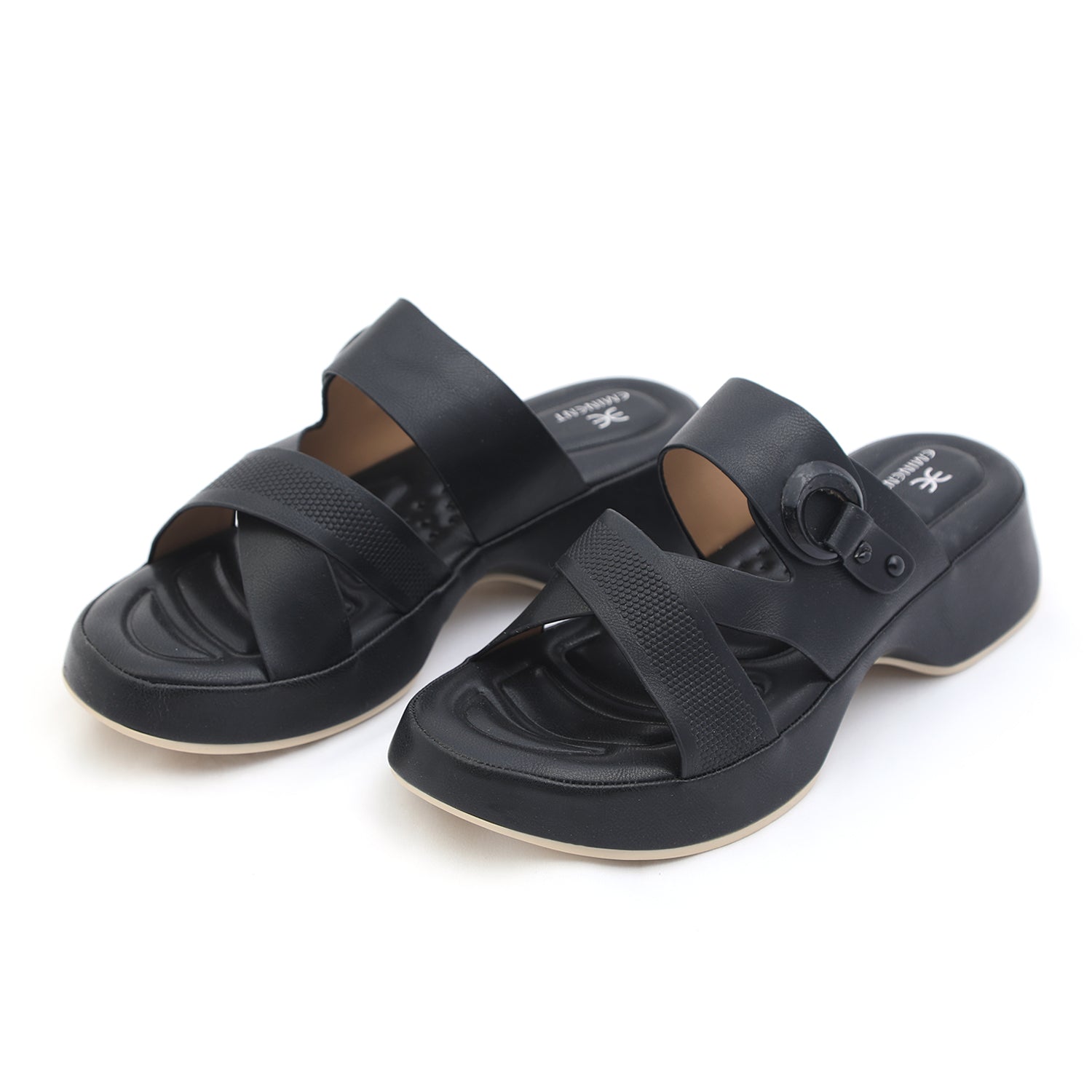 Eminent Women's Softy Slipper - Black, Women Slippers, Eminent, Chase Value