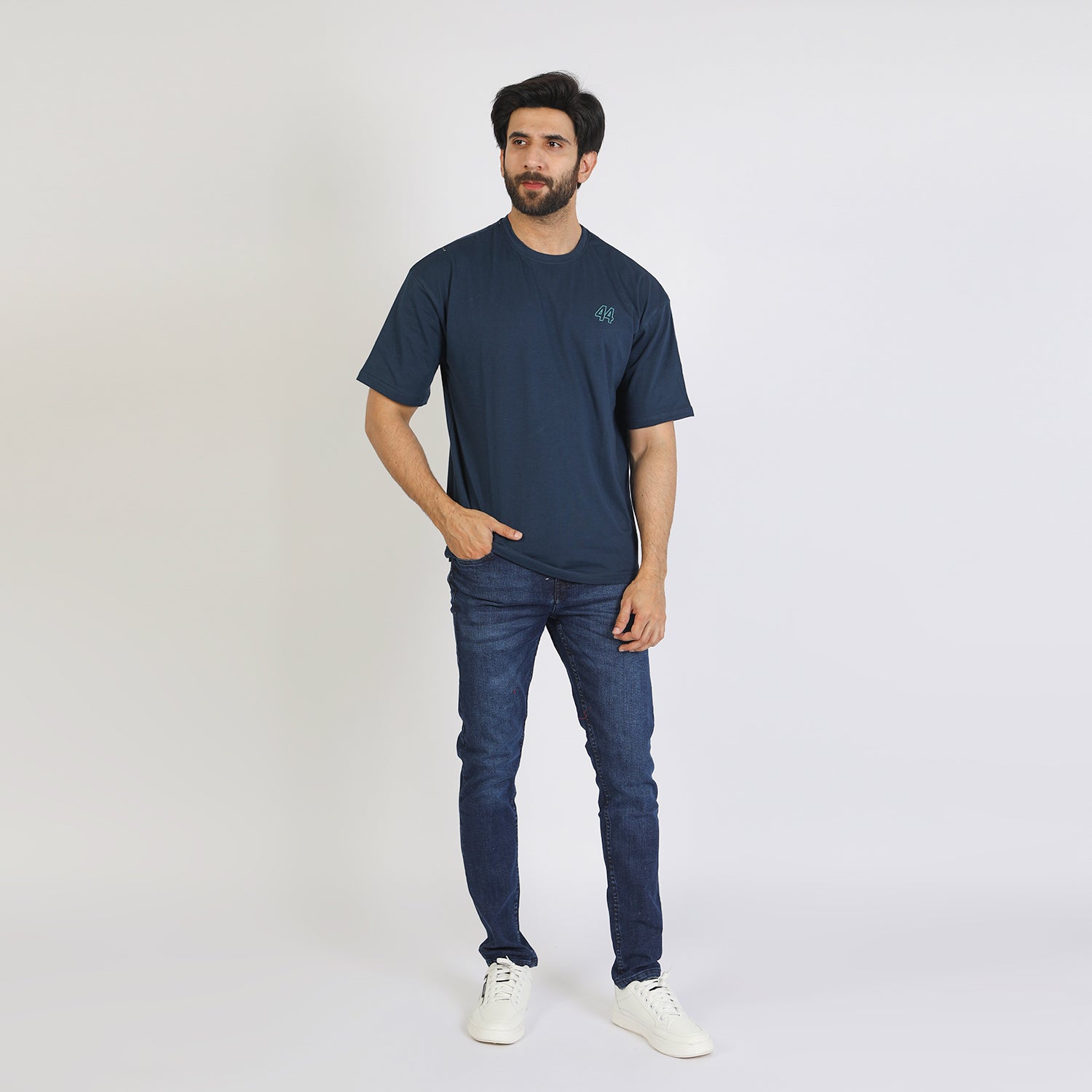 Eminent Men's Half Sleeves T-Shirt - Navy Blue, Men's T-Shirts & Polos, Eminent, Chase Value