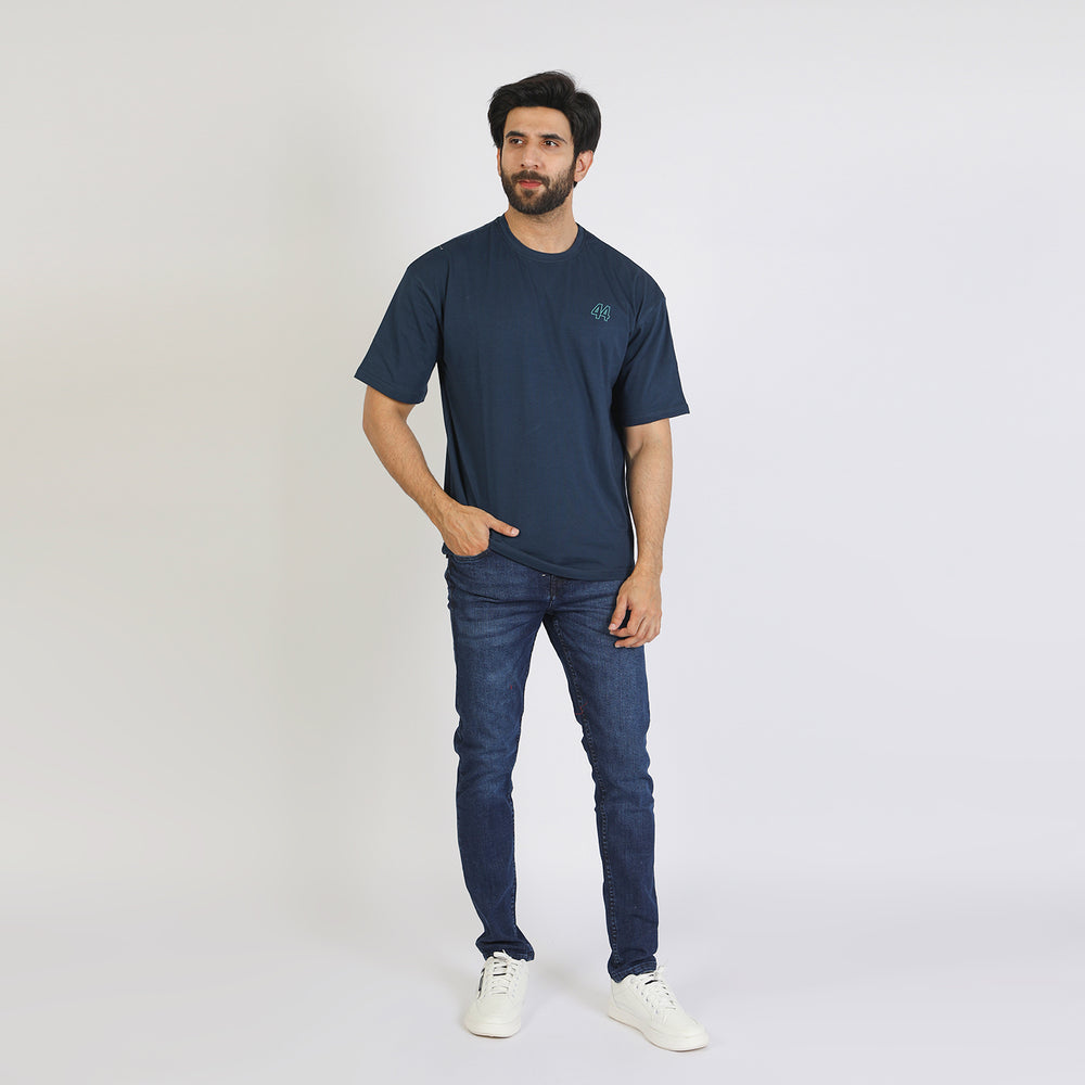 Eminent Men's Half Sleeves T-Shirt - Navy Blue, Men's T-Shirts & Polos, Eminent, Chase Value