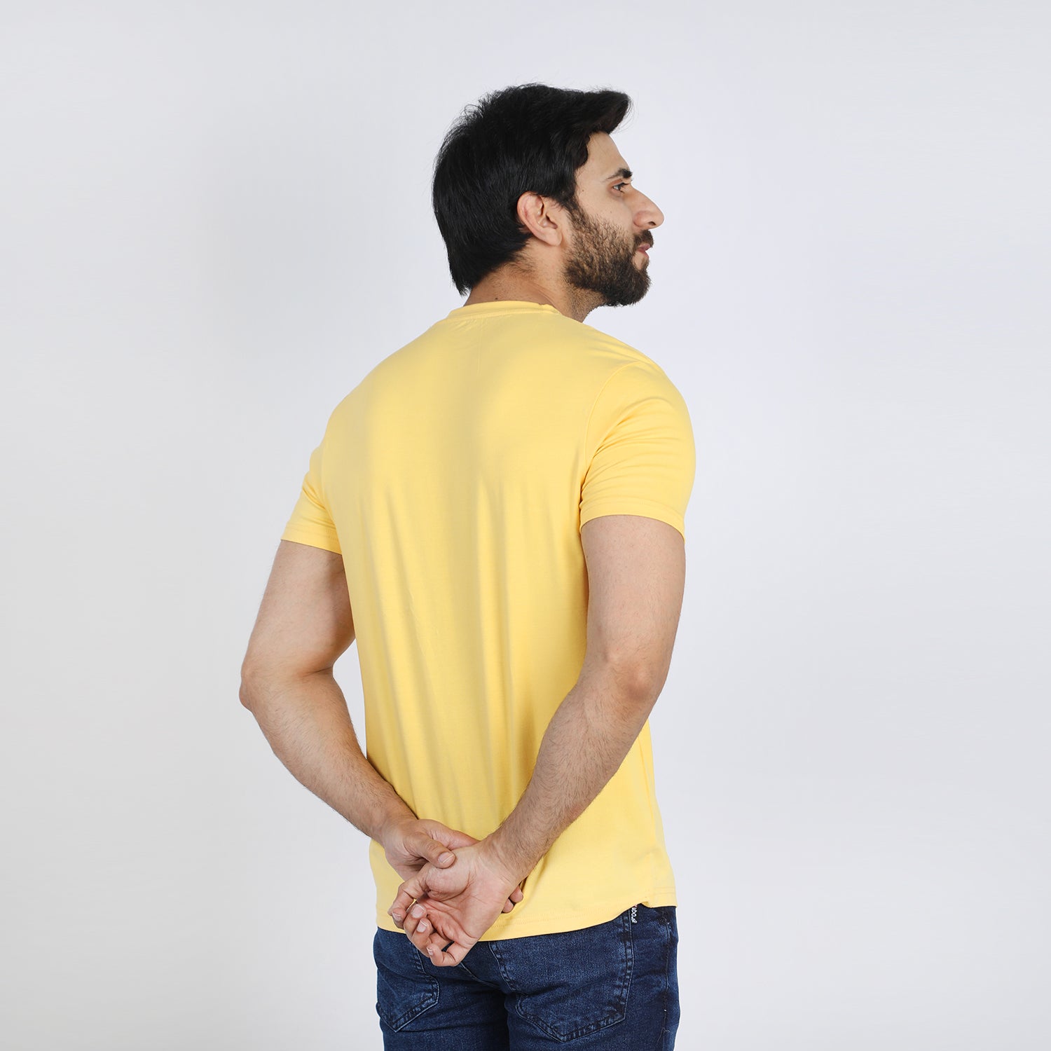 Eminent Men's Half Sleeves T-Shirt - Yellow, Men's T-Shirts & Polos, Eminent, Chase Value