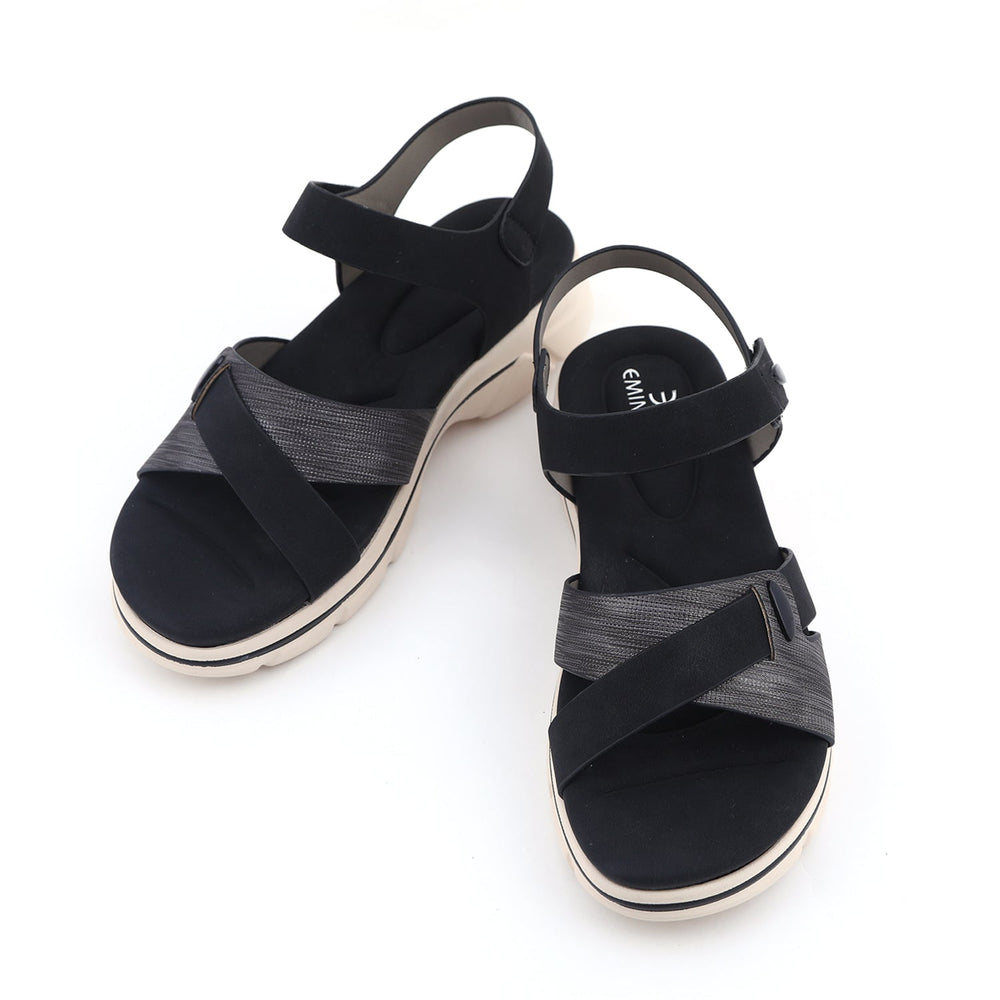 Eminent Women's Softy Sandal - Black, Women Sandals, Eminent, Chase Value