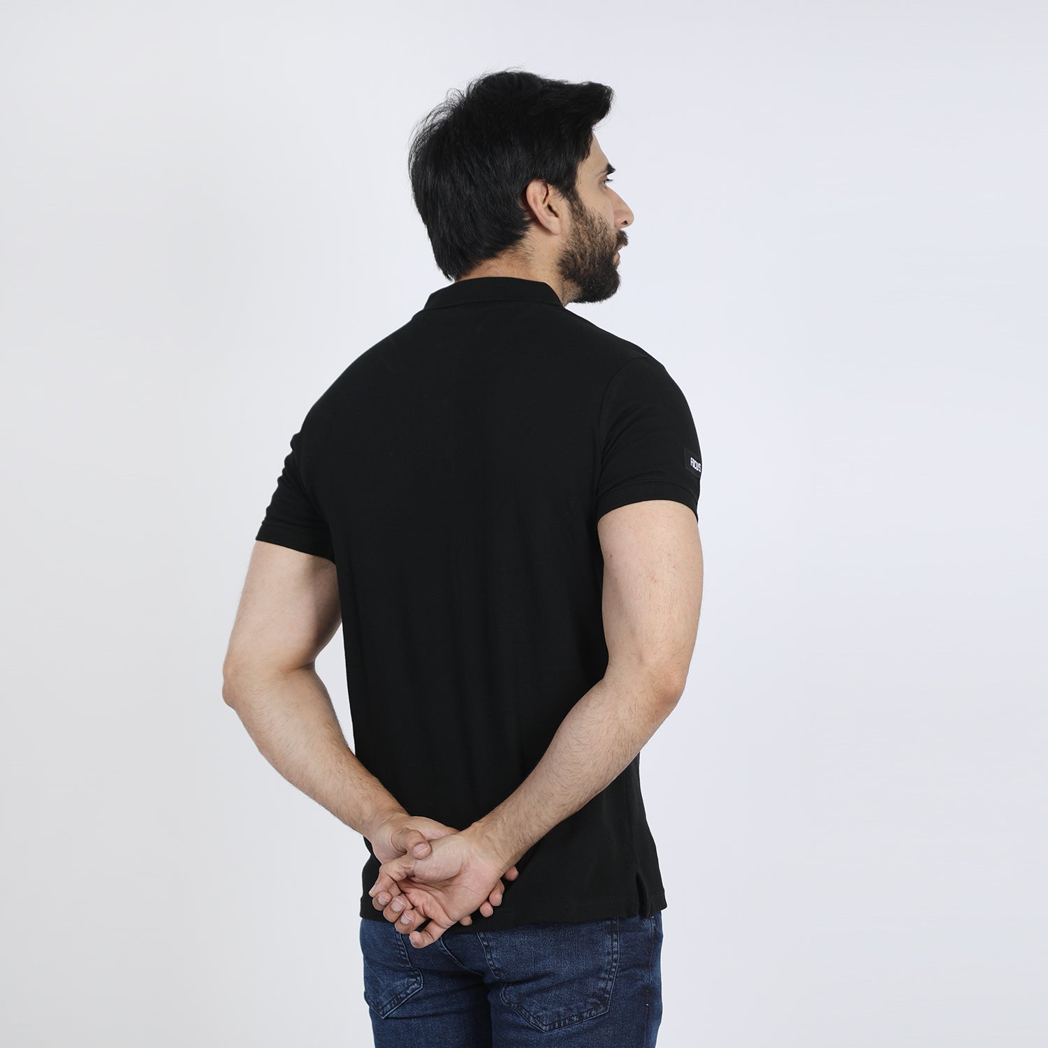 Eminent Men's Half Sleeves Polo T-Shirt - Black, Men's T-Shirts & Polos, Eminent, Chase Value