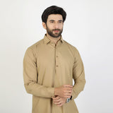 Eminent Men's Kameez Shalwar Plain Suit - Khaki, Men's Shalwar Kameez, Eminent, Chase Value