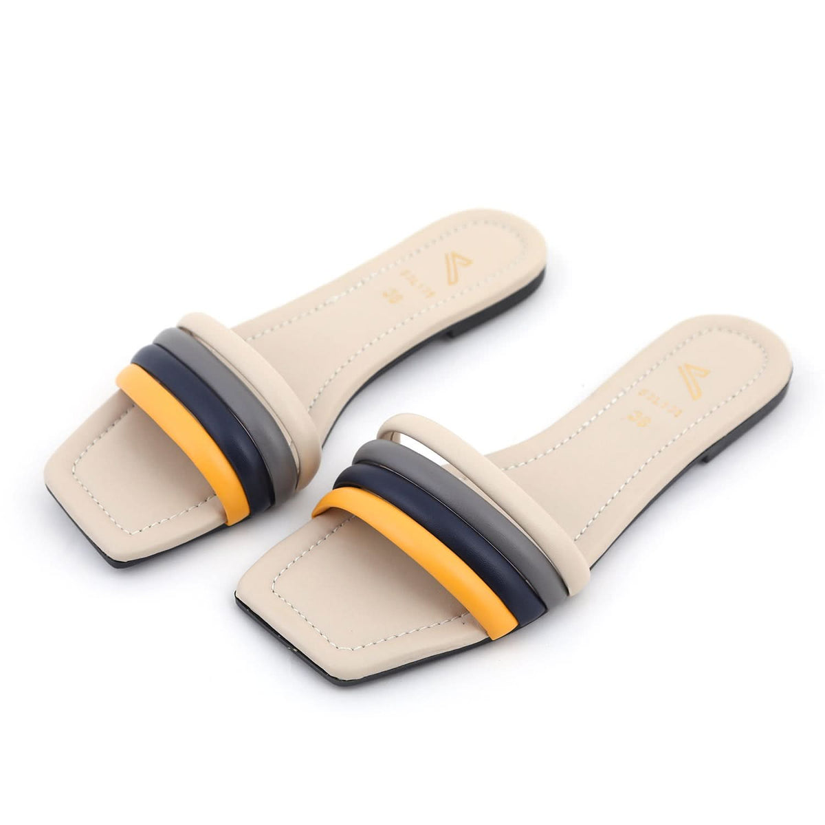 Women's Slipper - Yellow, Women Slippers, Chase Value, Chase Value