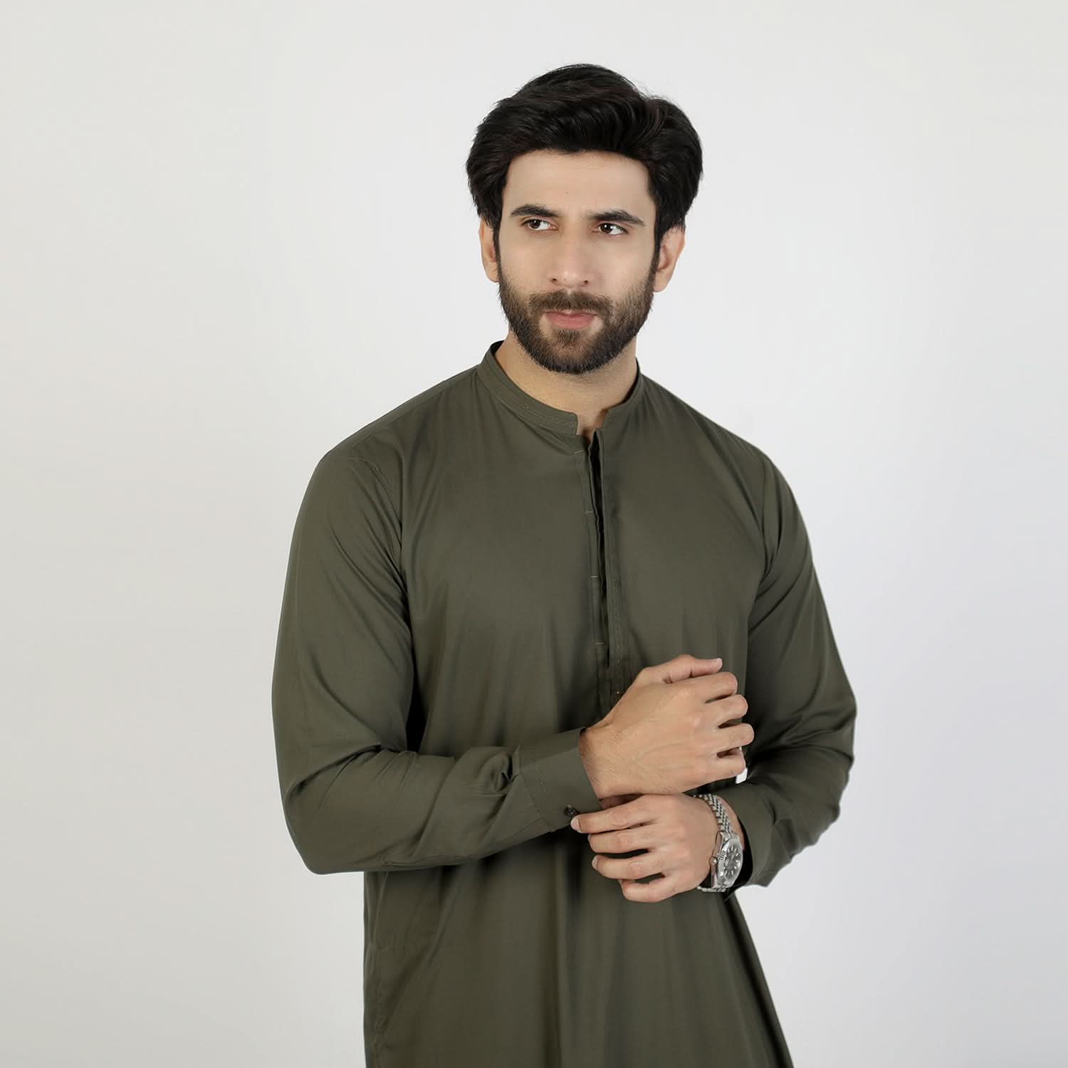 Eminent Men's Kurta Pajama Fancy Suit - Green, Men's Shalwar Kameez, Eminent, Chase Value