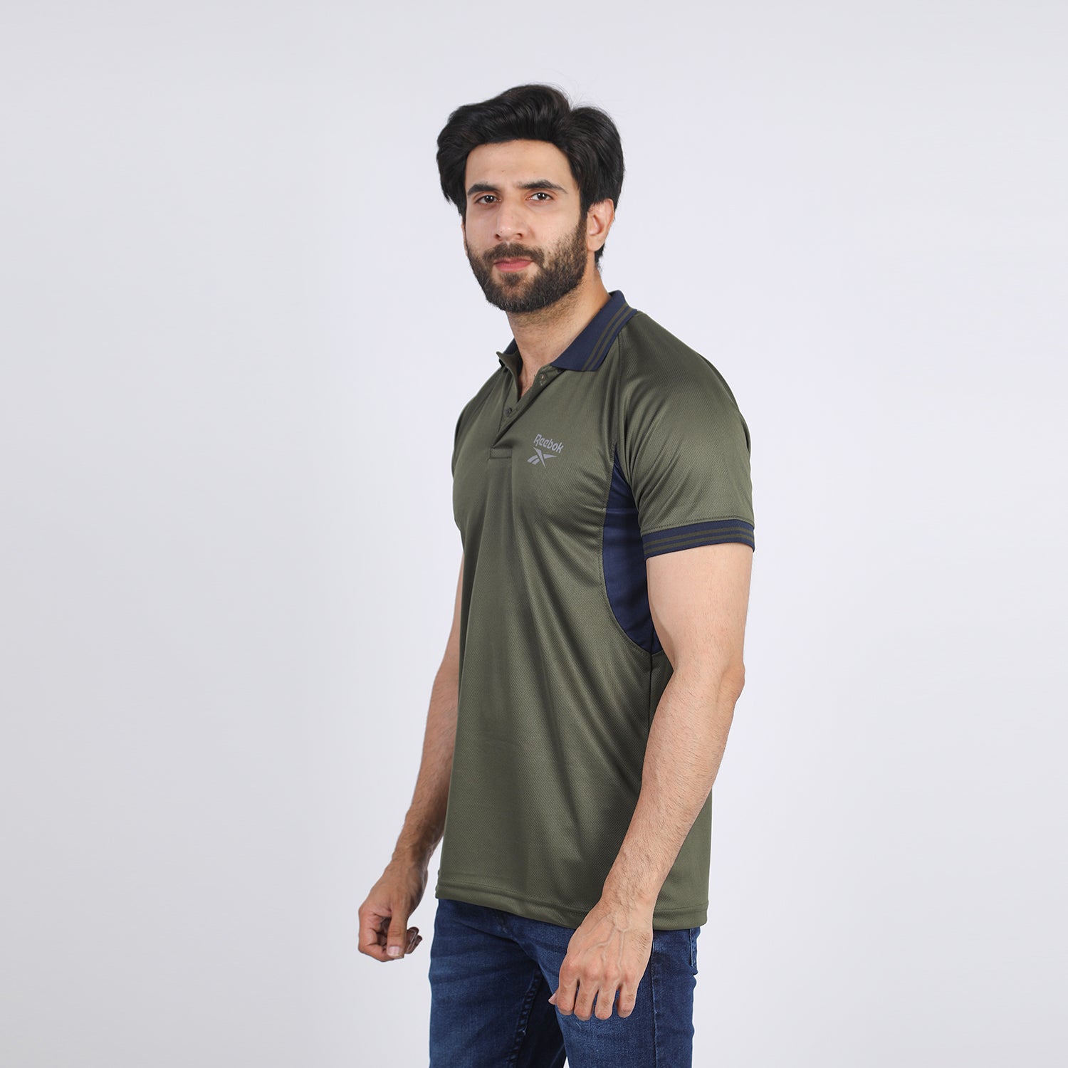 Men's Half Sleeves Polo T-Shirt - Green, Men's T-Shirts & Polos, Chase Value, Chase Value