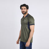 Men's Half Sleeves Polo T-Shirt - Green, Men's T-Shirts & Polos, Chase Value, Chase Value