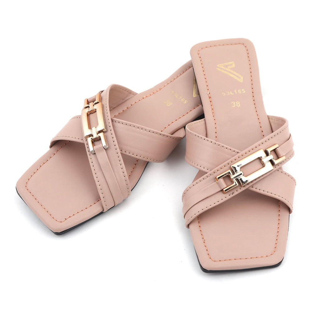 Women's Slipper - Peach, Women Slippers, Chase Value, Chase Value