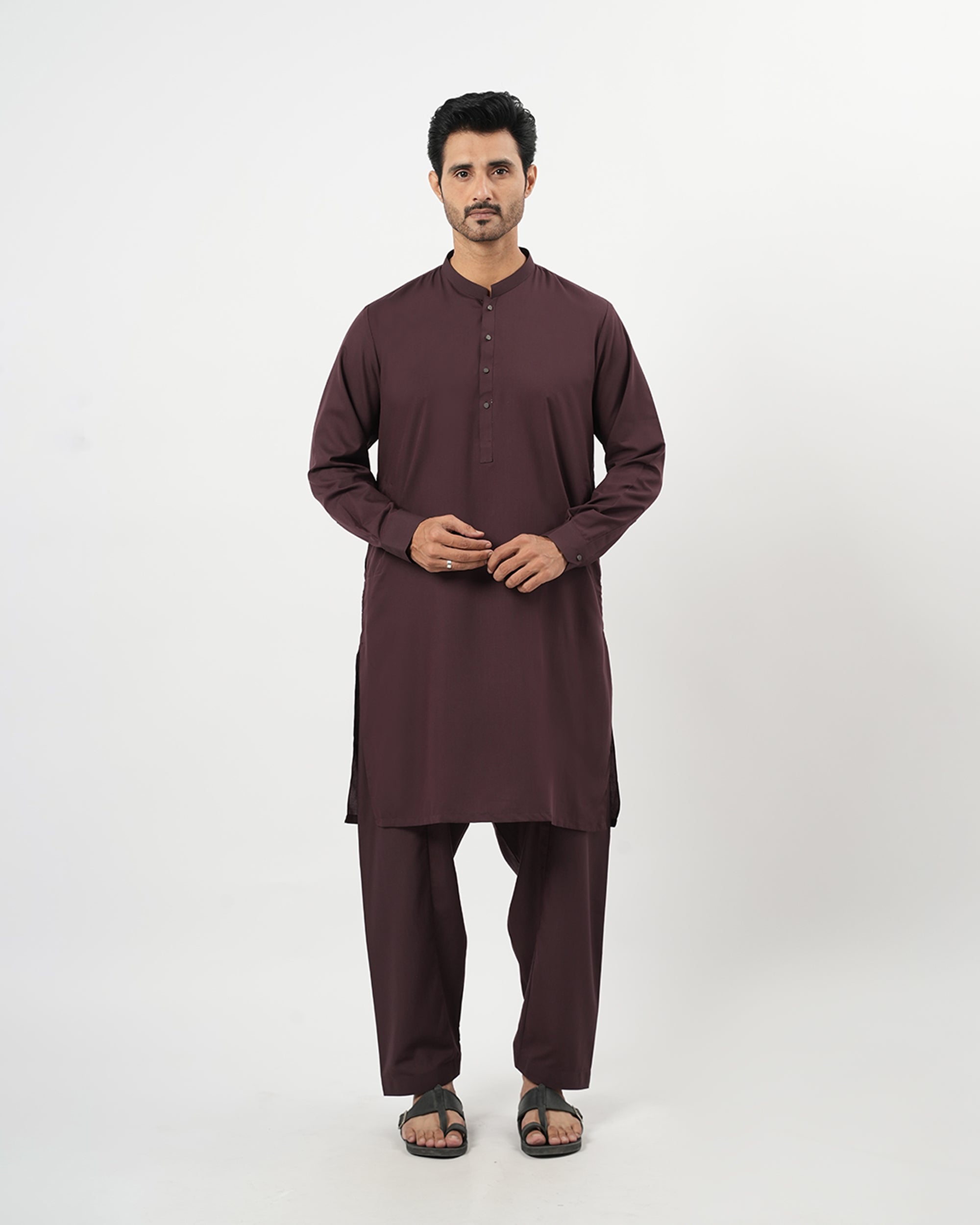 Eminent Men's Plain Shalwar Kameez