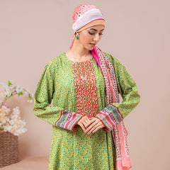 Eminent Women's Lawn Digital Printed Embroidered Unstitched 3Pcs Suit