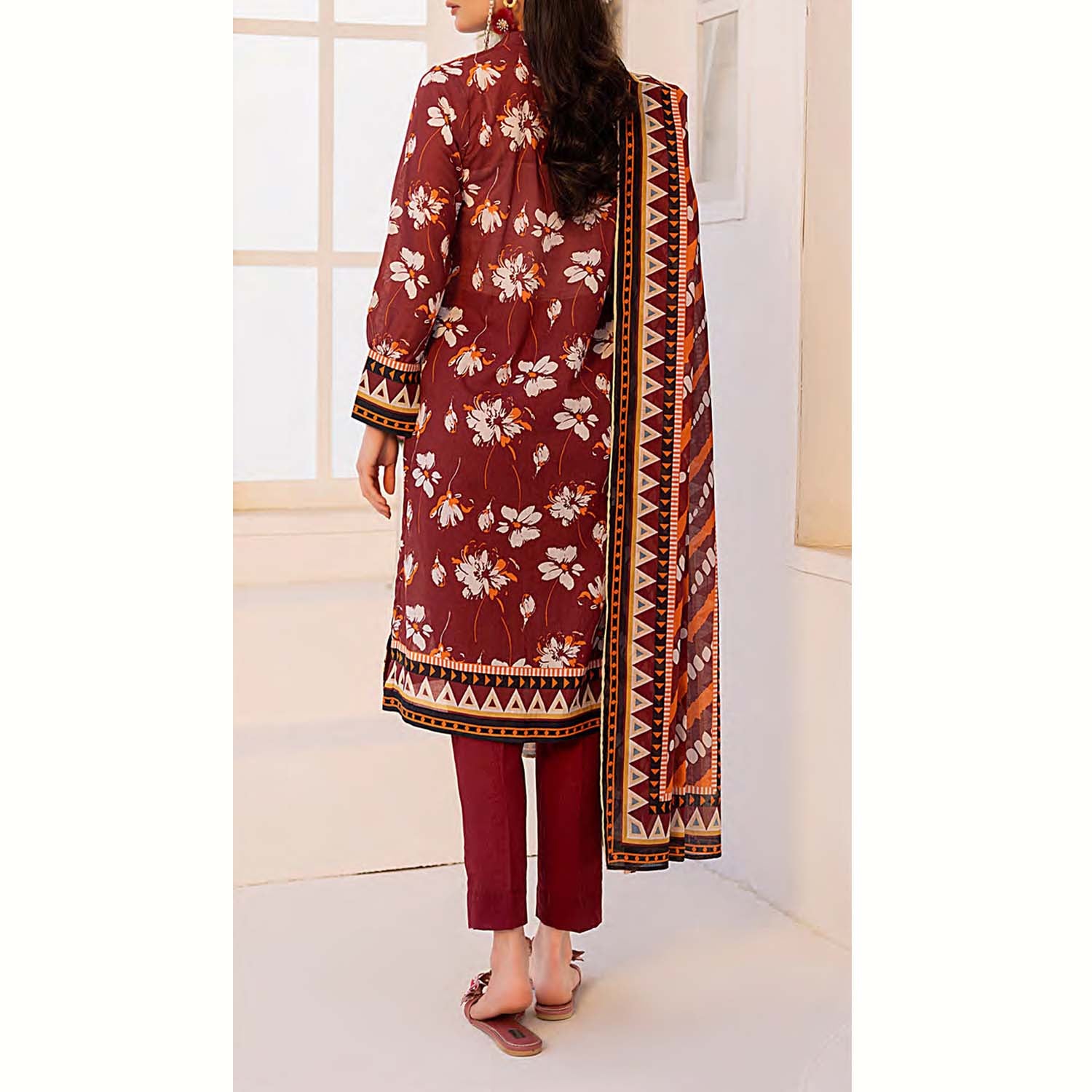 SANA & SARA ESHAAL By Salitex Lawn Printed Unstitched 3Pcs Suit - 83, Women, 3Pcs Shalwar Suit, Salitex, Chase Value