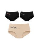 Eminent Girls' Plain Panty- 3pc
