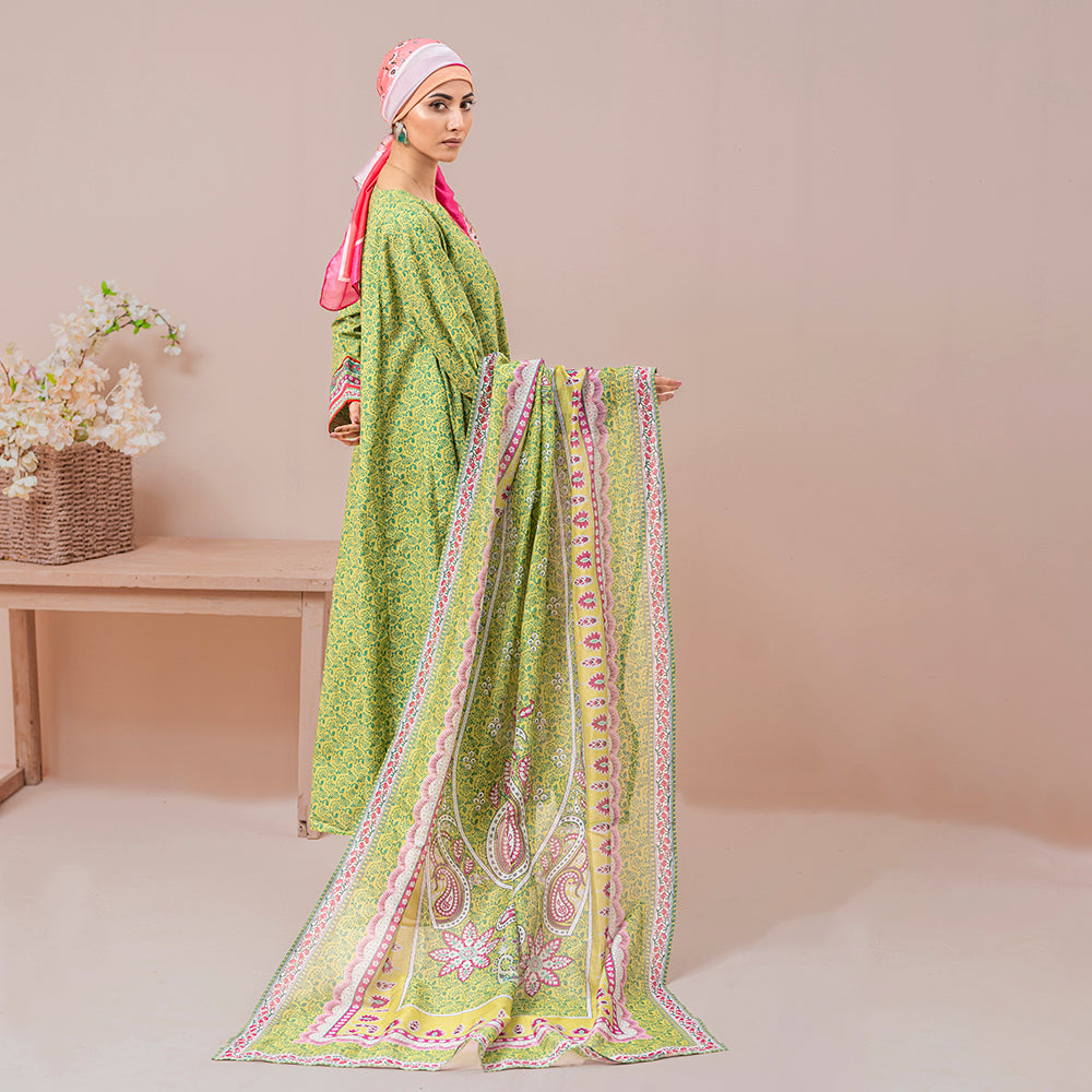 Eminent Women's Lawn Digital Printed Embroidered Unstitched 3Pcs Suit, Women, 3Pcs Shalwar Suit, Eminent, Chase Value