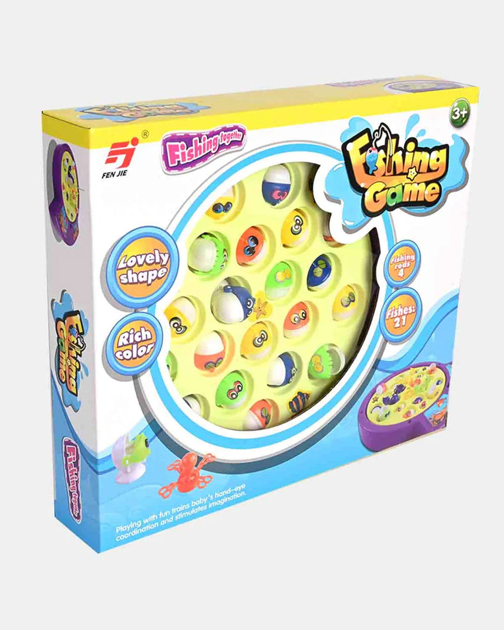 Battery Operated Fishing Game with Music, Musical Toys, Chase Value, Chase Value