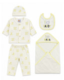 Newborn Unisex Gift Set - 5 Pcs