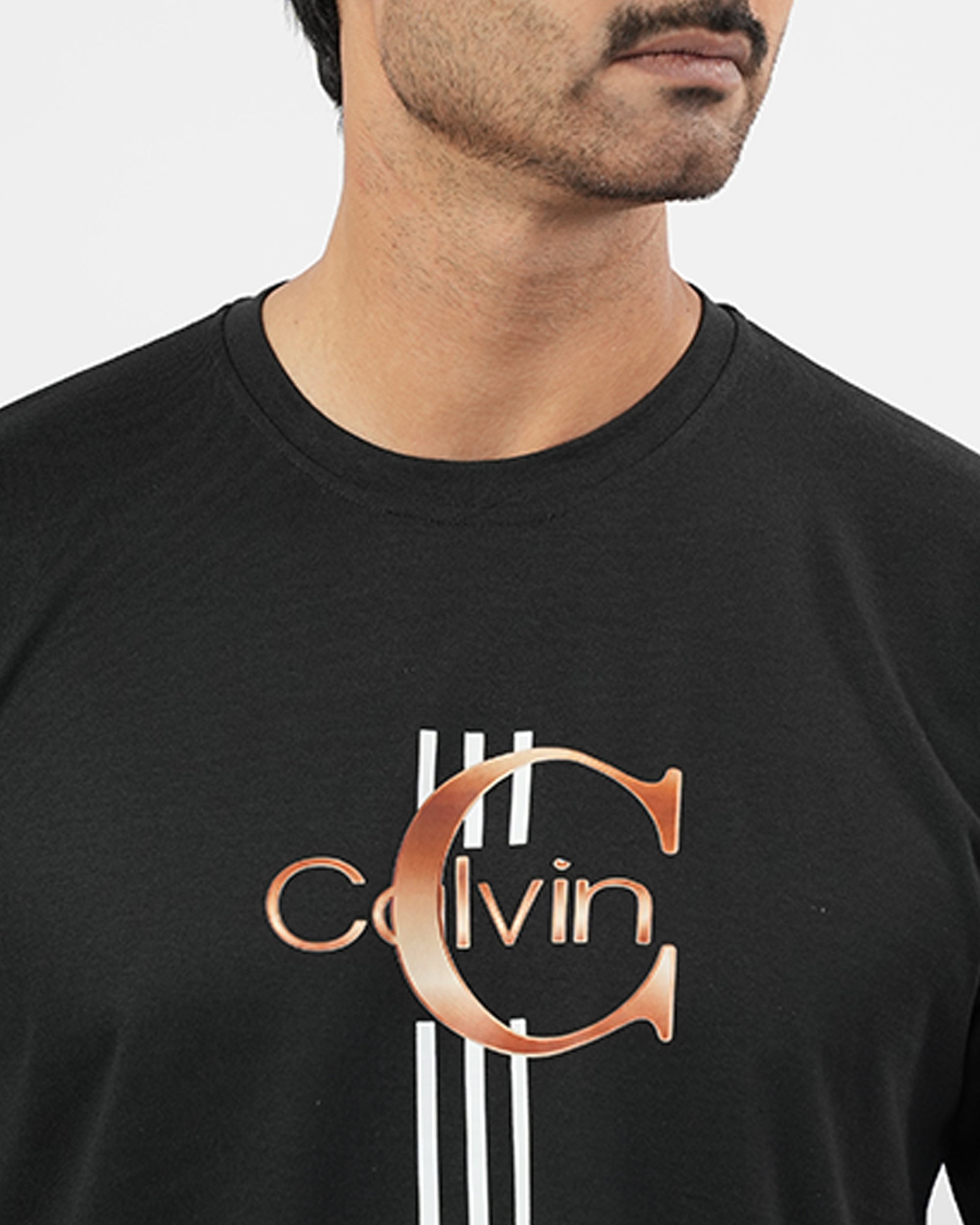 Men's Printed Drop Shoulder T-Shirt
