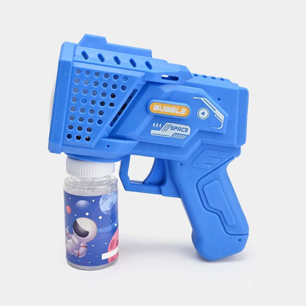 Battery Operated Space Bubble Gun H053 - Blue, Weapon Toys, Chase Value, Chase Value