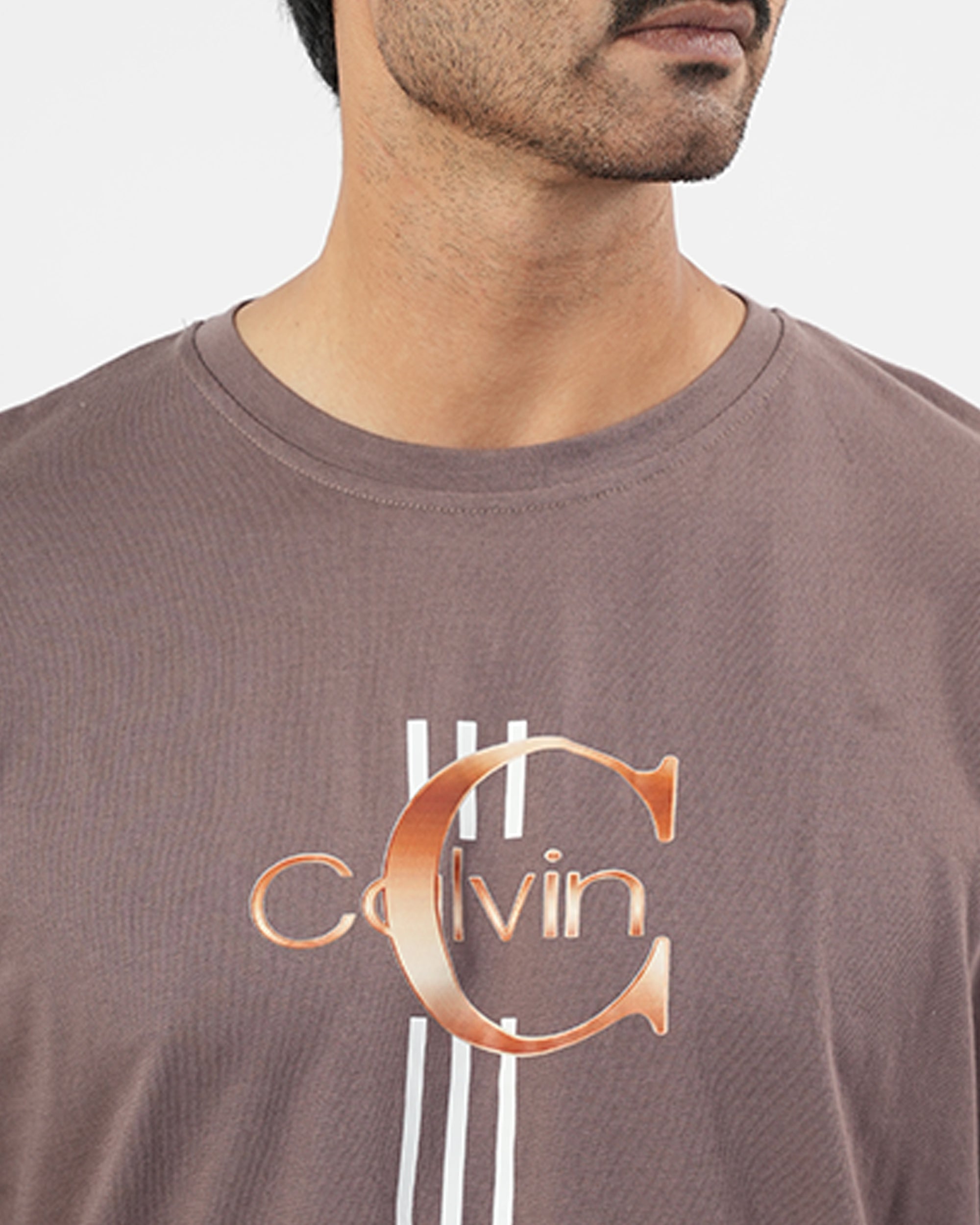 Men's Printed Drop Shoulder T-Shirt