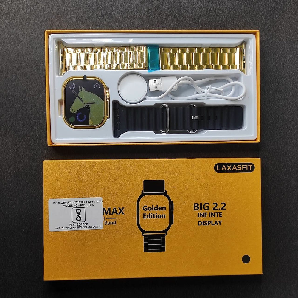 X90 Ultra 2 Max - Titanium Case - 49mm - Big 2.2 Infinite Display, Smart Watches, Chase Value, Chase Value