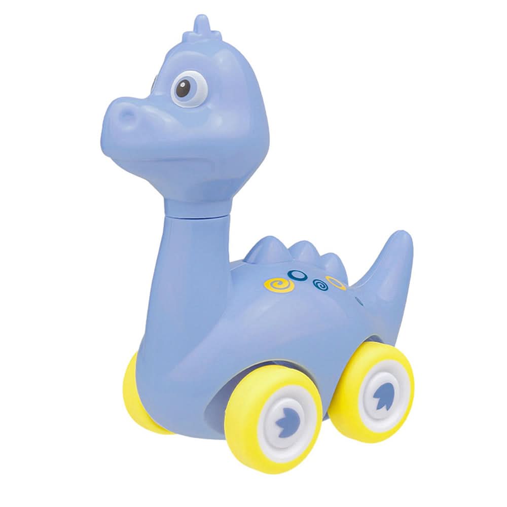 Pull Back Dinosaur Car Pack of 12 - Purple, Non-Remote Control, Chase Value, Chase Value