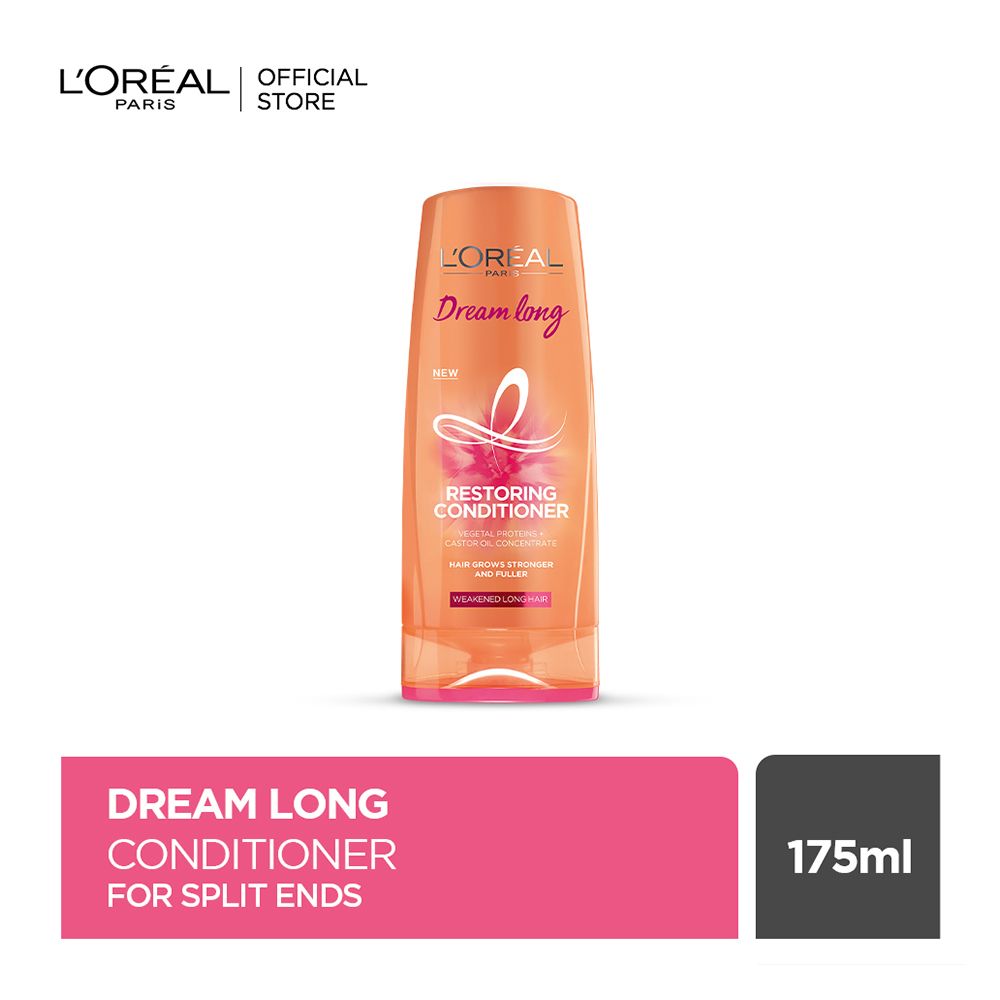 L'Oreal Paris Dream Long Restoring Conditioner, Weakened Long Hair, 175ml, Shampoo & Conditioner, Loreal, Chase Value