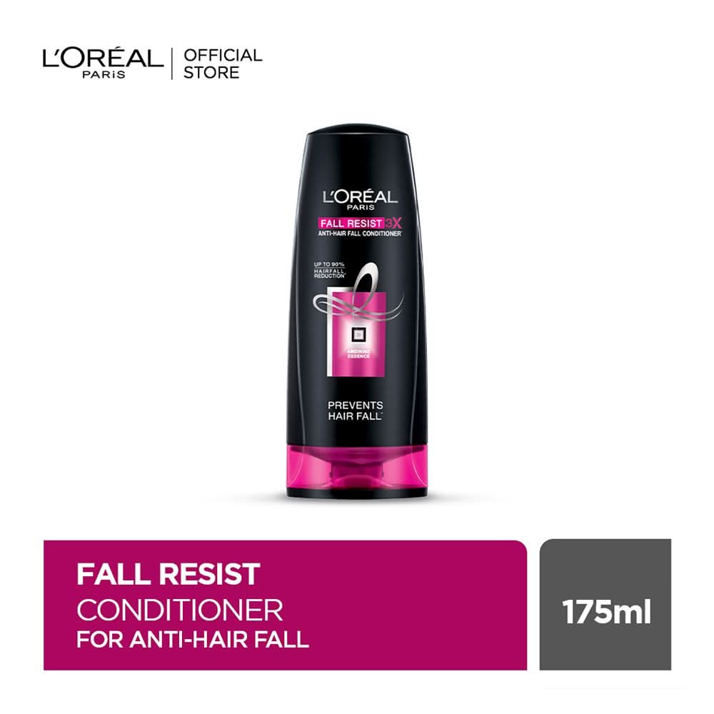 L'Oreal Paris Fall Resist 3x Anti Hair-Fall Conditioner 175ml, Shampoo & Conditioner, Loreal, Chase Value