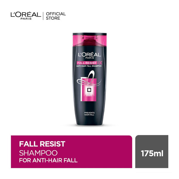 L'Oreal Paris Fall Resist 3x Anti Hair-Fall Shampoo 175ml, Shampoo & Conditioner, L'Oreal, Chase Value