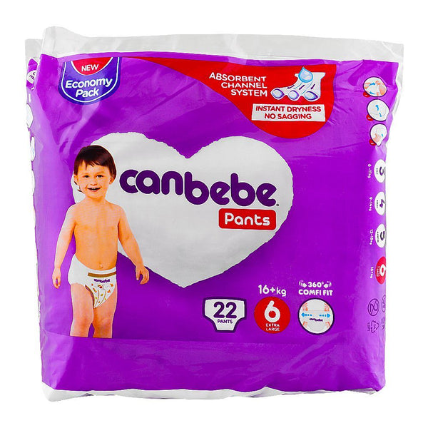 Canbebe Pants Economy Pack 16+Kg 6 Extra Large Pack Of 22