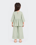 Eminent Girls Ethnic Fusion Dyed 2 Pc
