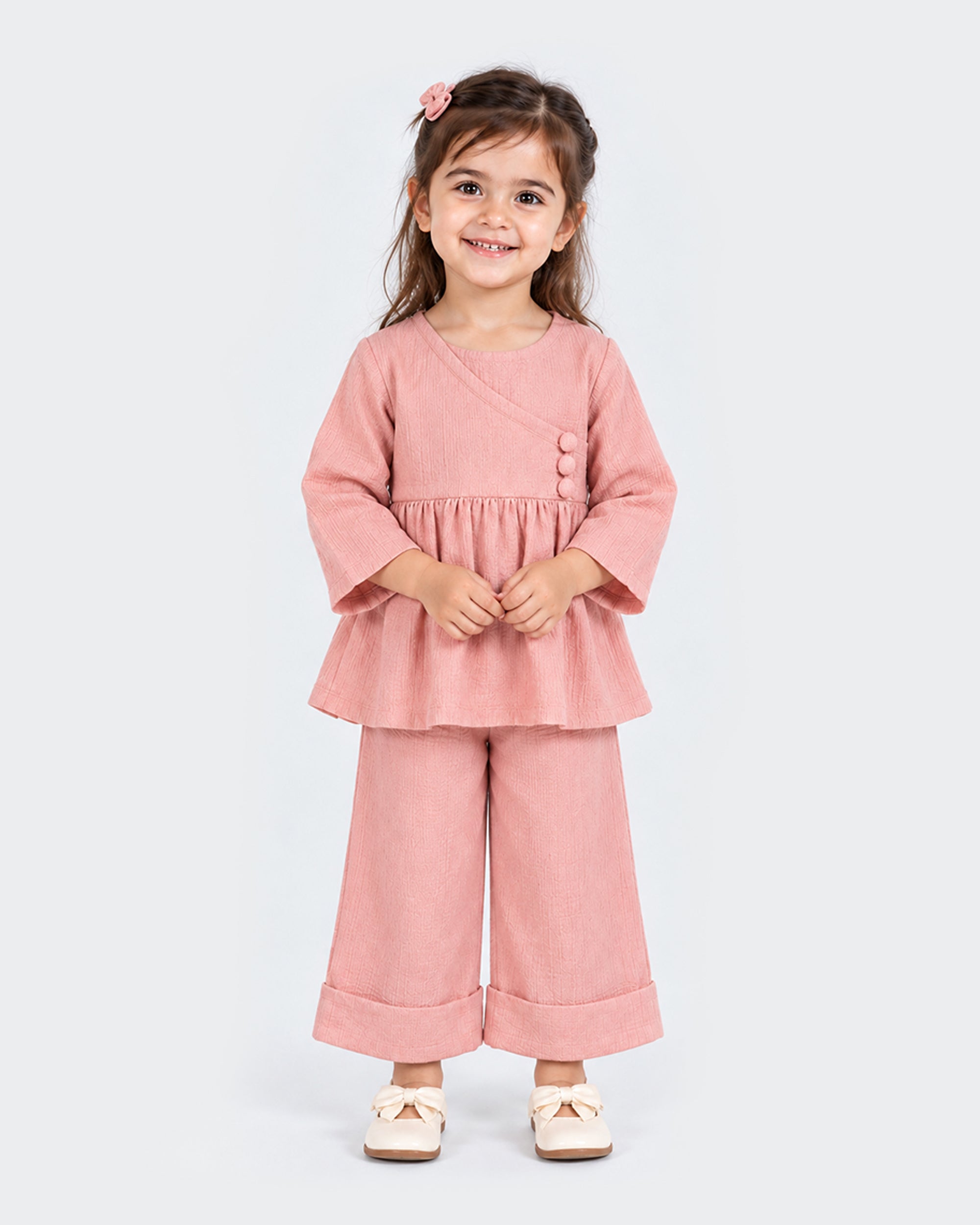 Eminent Girls Ethnic Fusion Dyed 2 Pc