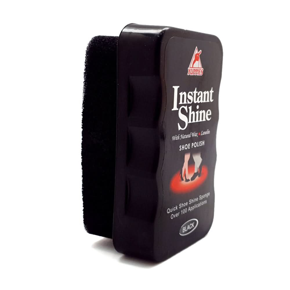 Shoe instant shine sponge - Black, Men's Shoe Brush, Chase Value, Chase Value