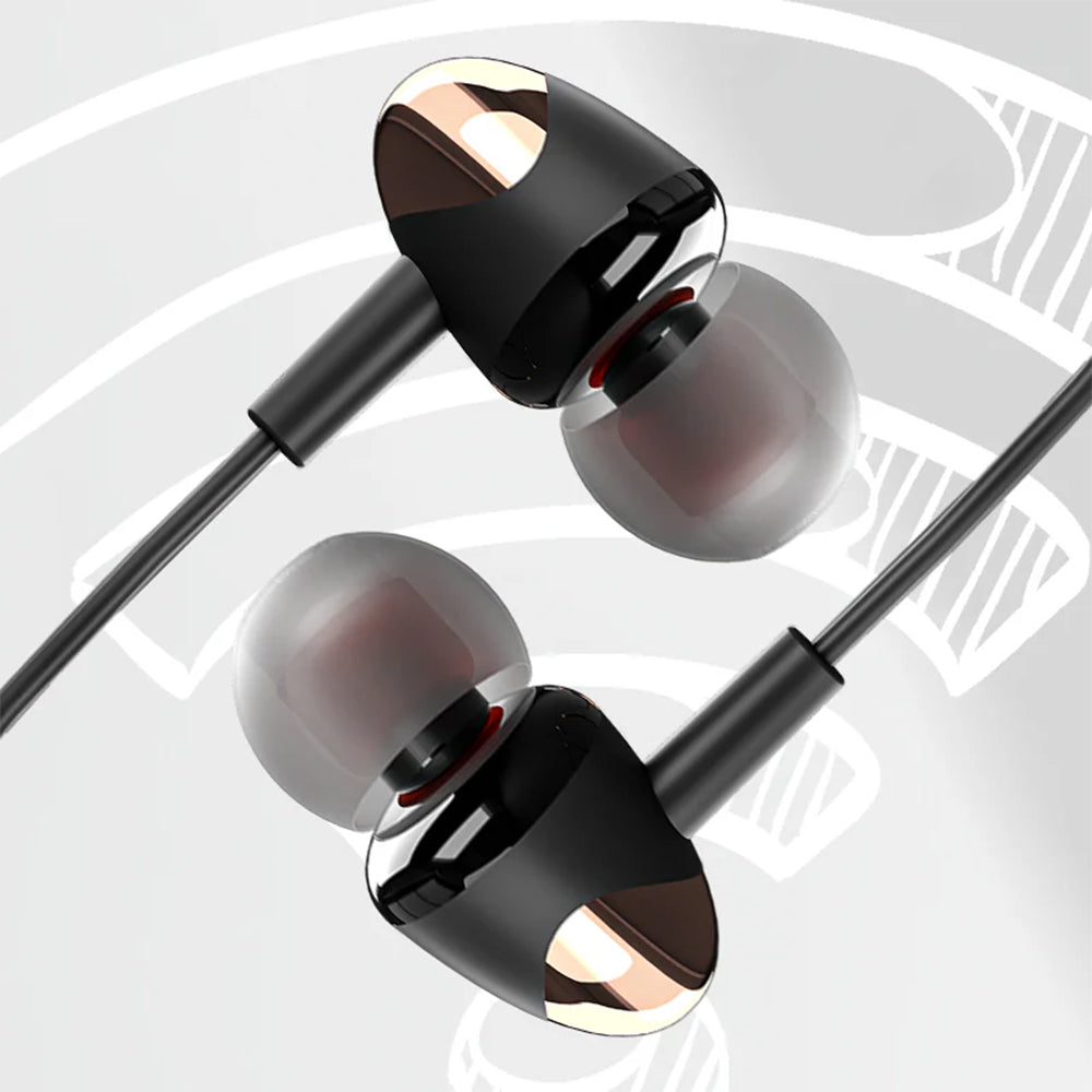 Space Neckband Earphone Mv-61 - Black, Hands Free / Head Phones, Space, Chase Value