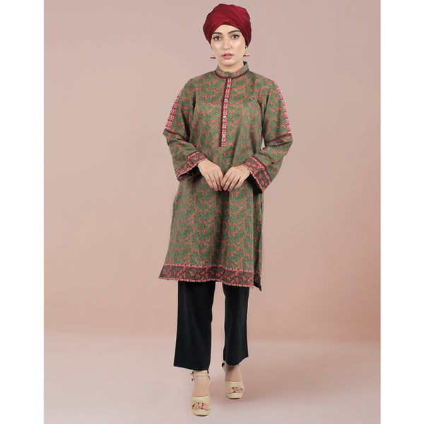 Eminent Women's Digital Printed Un-stitched Kurti - Ew24Lpus1P06