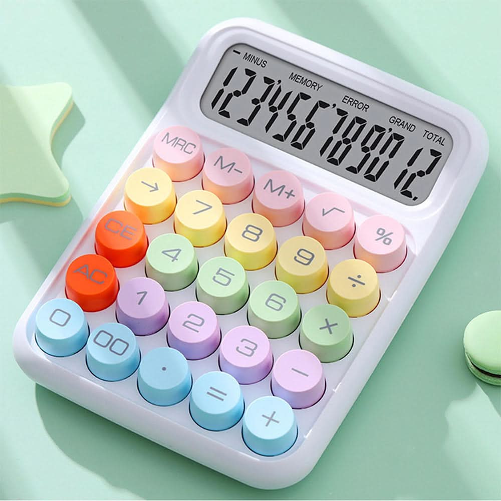Calculator - White, Pencil Boxes & Stationery Sets, Chase Value, Chase Value