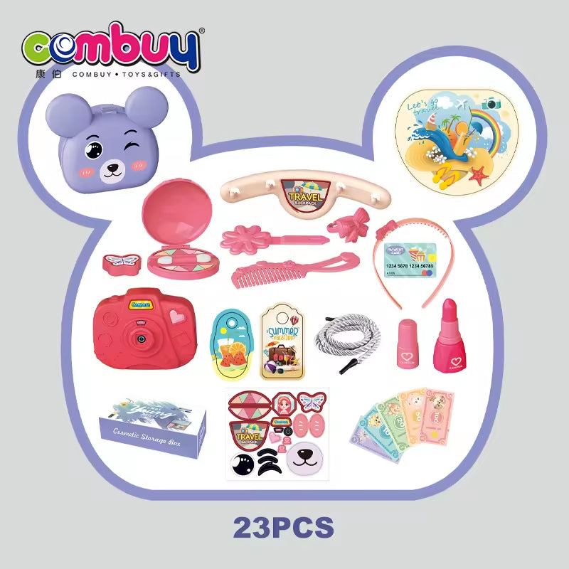 Travel Backpack Set 23pcs - Purple, School Bags, Chase Value, Chase Value