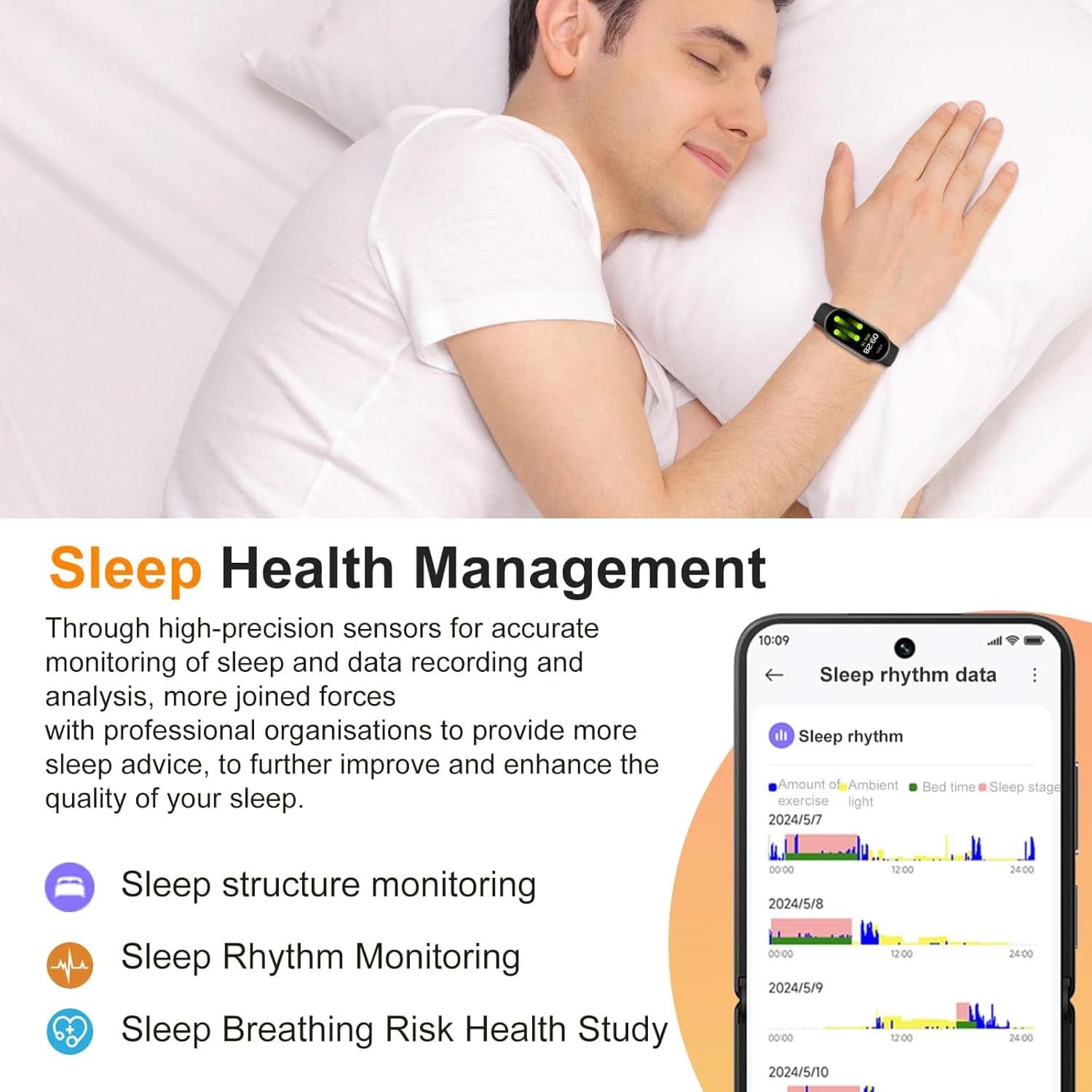Smart Watch M8 Band - Black, Smart Watches, Chase Value, Chase Value