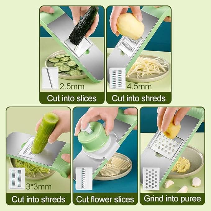 Multifunction Vegetable Cutter, Knives & Cutting Board, Chase Value, Chase Value
